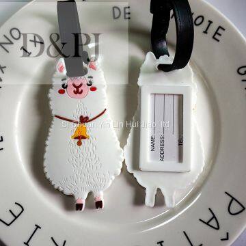 Goat Shaped Soft PVC LuggageTag Bag Tag Children's Schoolbag Pendant photo-3