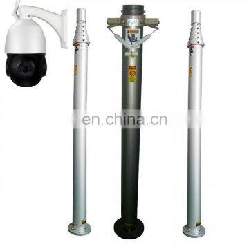 10m Mobile Communication Aluminum Telescopic Antenna Cctv Camera Mast Pole photo-3