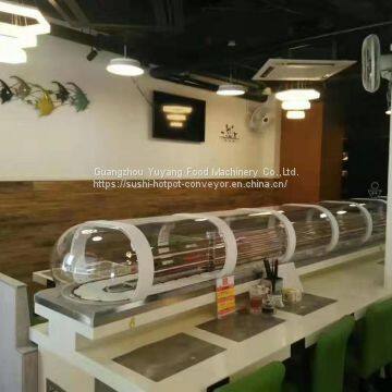 Buffet Restaurant Equipment Electric Sushi Belt Conveyor System