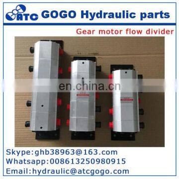 4 sections desktop 3 sections hydraulic gear flow divider