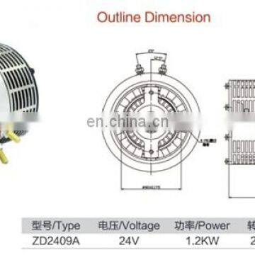 Hot Sale 48v 4000w 2030rpm Brush dc Motor Made in China QZD4842 photo-4