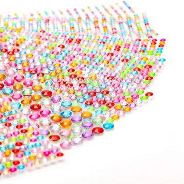 Exquisite Color Adhesive Diamond Shining Crystal Craft Jewelry Nail Stickers Body Makeup Festival Decoration Scrapbook photo-3
