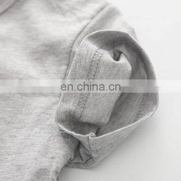 Plain Color With Baseball Pattern Short Sleeve Jumpsuit Baby Boy Daily Wear Romper Wholesale photo-6