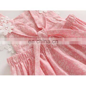 Boutique Kids Rompers Onesie Floral Soft Newborn Baby Clothes photo-3