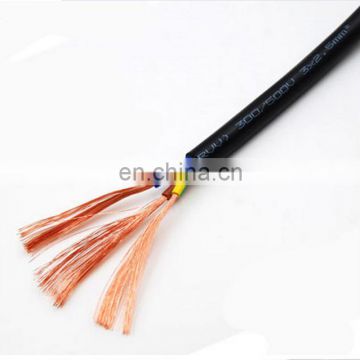 60227 IEC 53 RVV BVR 25mm Flexible DC Electrical Cable 55mm 15mm 4mm 6mm Stranded CU Electric Wire