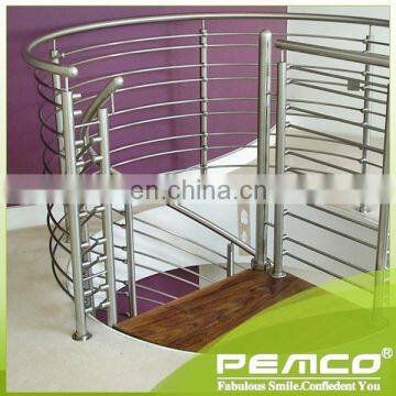 Railing Fitting Measuring Stand Mounted Wooden Exterior Stair Railing photo-4