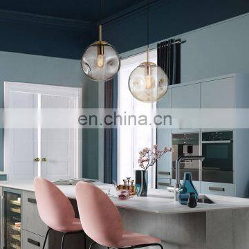 Modern Decorative Smoke Bubble Glass Ball Hanging Lamp Chandelier Pendant Light photo-3
