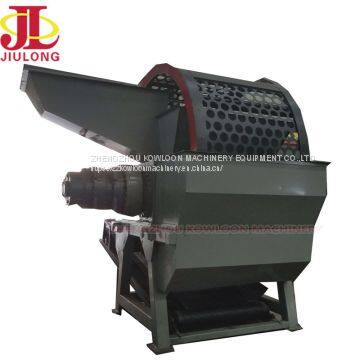 3500-4000 kg hourly waste tire rubber shredder scrap truck rubber recycling machine