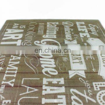 High Quality Competitive Clear Tempered Glass Cutting Sublimation Boards Printed photo-3