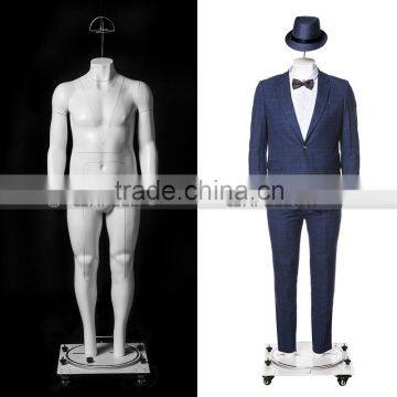 GH25 Plus-size Ghost Mannequin Fat Man Removable Invisible Men Fiberglass Dummy Model photo-6