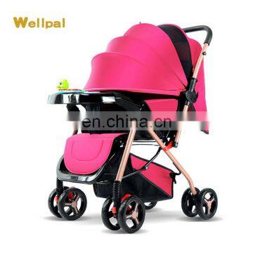 Baby Carrier Foldable 3 in 1 Baby Pram / Foldable Luxury Travel Stroller Baby