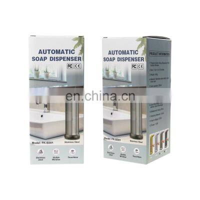 3 Level Adjustable Touch-Free Stainless Steel Sensor Liquid Soap Dispenser Automatic Hand Sanitizer Dispenser photo-4