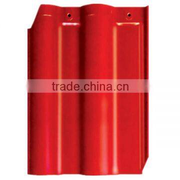 Clay Roof Tiles Making Machines From Jiangxi Bolai Product Roof Tiles with Freestyle Dark Red Color