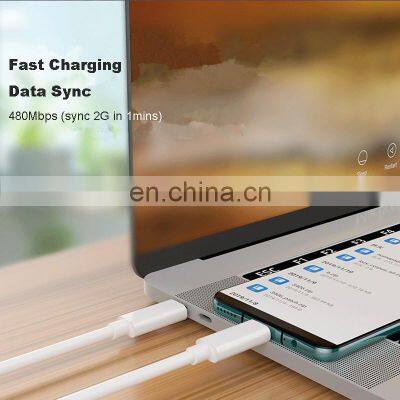 Mobile Phone Accessories 6A Fast Charging Cable USB C to USB Type C Cable PD 20W/65W Quick Charge 4.0 Data Cord Wire photo-3