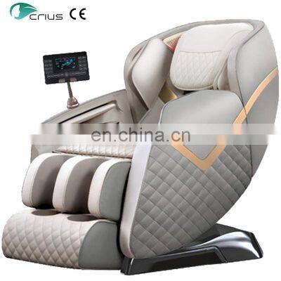 Ningde Crius C320L-Q11 4D Zero Gravity Cheap Foot SPA Luxury 3D Office Recliner Shiatsu Heating Vibration Kneading Massage Chair