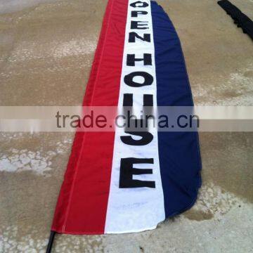 Outdoor promotional Flying teardrop Beach Flag