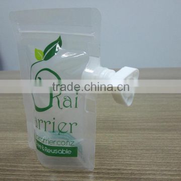 Heat Seal Sealing & Handle Baby Food Spout Pouch