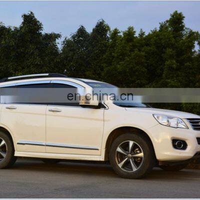 Chrome Door Visor Side Window Deflector Shade Sun Rain Shield Silver Strips Guard for Haval H6 photo-2