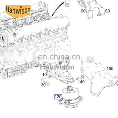 High Quality Engine Bracket For Mercedes benz W222 W217 2222405017 2222405117 Engine Mount