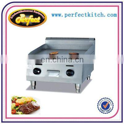 Table Top Stainless Steel Commercial LPG Kitchen Gas Griddle With All Flat Hot Plate photo-2
