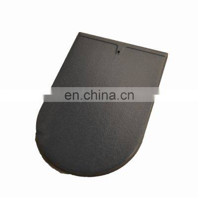 Matt glazed clay roof Roman hot selling clay roof tile manual fish scale for industry villa home