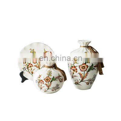 Clearance promotion creative ceramic vase set of 3 pieces