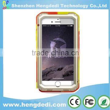 2015 For IPhone 6 Plus Metal+silicon Bumper Cell Phone Case Manufacturers photo-2