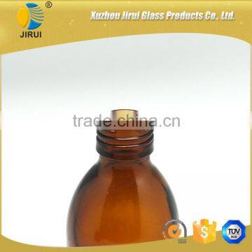 100ml amber glass bottle for syrup