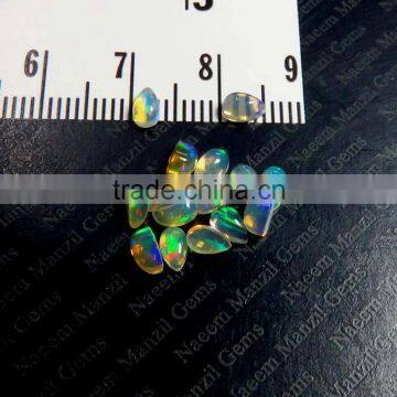 Ethiopian Opal 5x3 Pear Shape Cabochon