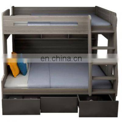 Functional Kids Bunk Bed Children Beds With Ladder and Ladder Ark photo-4