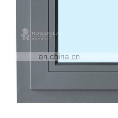 American Style Project 3 Track Bathroom Slide Up Aluminum Double Glass Sliding Window