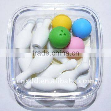 eraser manufacturer bowling erasers sets