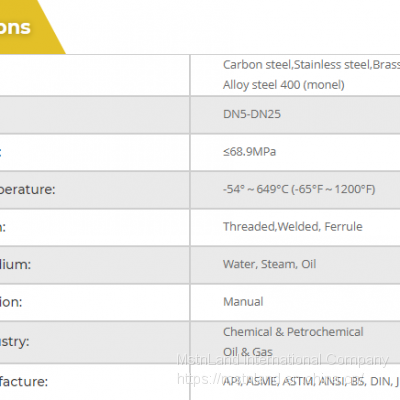 FORGED NEEDLE VALVE photo-2