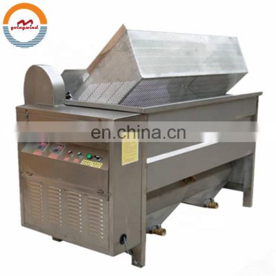 Automatic potato crisps fryer auto chips gas fry electric crisp frying machine small chip batch fryers cheap price for sale