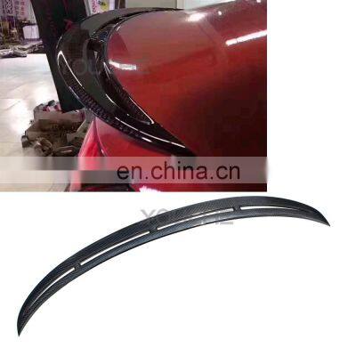 For Volkswagen VW CC Passat 2010-2017 4 Door Sedan Carbon Fiber Rear Trunk Wing Spoiler