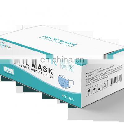 manufacturer directly sale disposable medical mask CE approved EN14638 test stable quality medical face mask