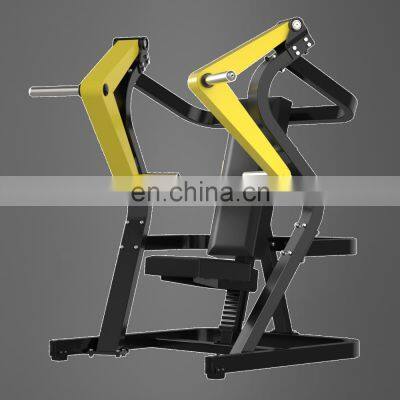 Club Gym Fitness Equipment Strength Training Plate Loaded Chest Press Machine Gym Equipment