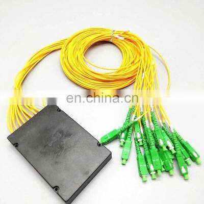 SC APC UPC 1 x 8 Оптический волоконный PLC - сплиттер SC - сплиттер в корпусе из ABS photo-4