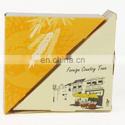 Disposable Sandwich Fast Takeaway Packaging White Kraft Paper Food Box With Clear Window For Salad photo-3