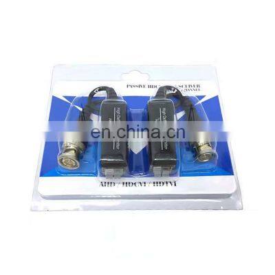 Single Channel 3mp 2mp 1080p HD Passive Video Balun For Cat5 Cat5e Cat6 CCTV Accessories photo-3