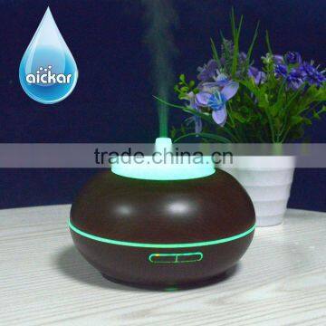 Aromatherapy Essential Oil Diffuser Wood Grain Room Ultrasonic Humidifier & Night Lights AN-0432 photo-2