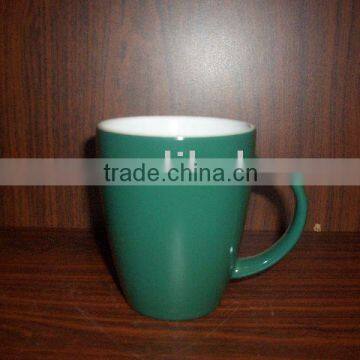 Ceramic Glaze Cup with C handle