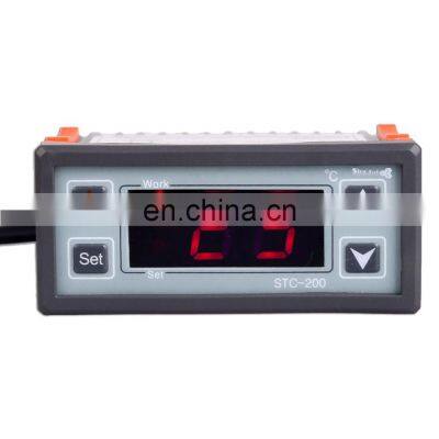 Electronic Digital Microcomputer Temperature Controller Thermostat Switch Cold Storage Thermostat STC-200 photo-2