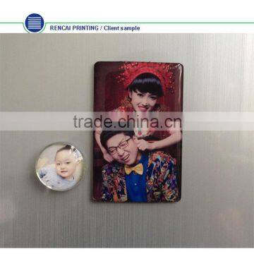 Magnetic Picture Frame PVC Insert Photo Custom Bottle Opener Fridge Magnet photo-2