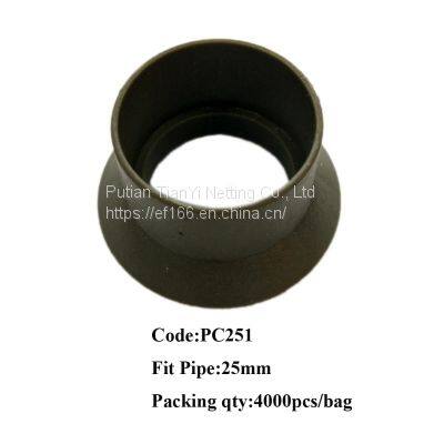 Plastic Cone Used to Connect the PVC Pipe Plastic Building Materials Plastic Cap