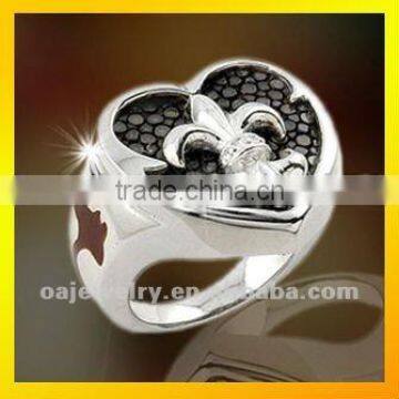 high quality best sell rings silver jewelry