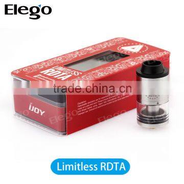 Crazy Selling IJOY Limitless RDTA, Innovative Variable Color with Temp IJOY Limitless