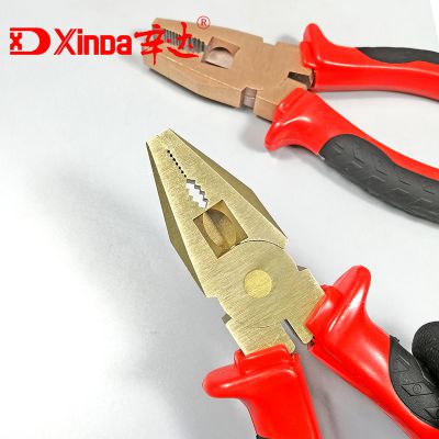 Non sparking Tools Aluminum bronze/Beryllium Copper Pliers Combination Explosion proof