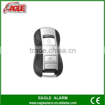Wireless self learning universal cloning face to face remote control with 4 button for garage door, car alarm, windows, etc.