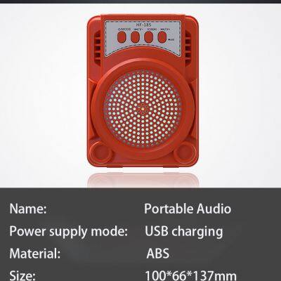OEM Multi Functional Small Portable Speaker FM TF TWS USB Music Audio Player photo-4
